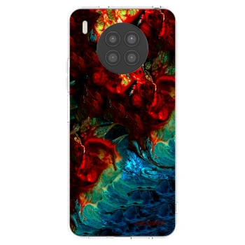 Picasee διαφανής θήκη σιλικόνης Huawei Nova 8i - Universe