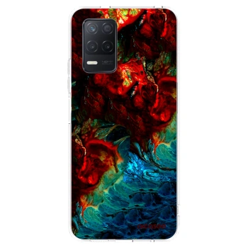 Picasee διαφανής θήκη σιλικόνης Realme 8 5G - Universe