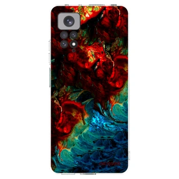 Picasee διαφανής θήκη σιλικόνης Xiaomi Redmi Note 11S 4G - Universe