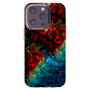 Picasee διαφανής θήκη σιλικόνης Apple iPhone 14 Pro - Universe