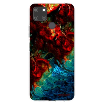 Picasee διαφανής θήκη σιλικόνης Realme C21Y - Universe