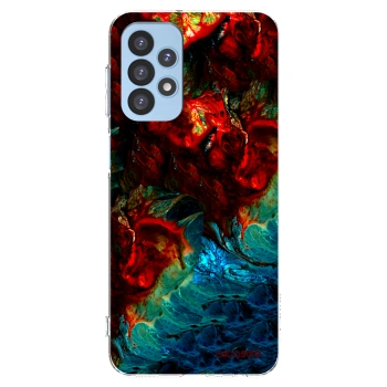 Picasee διαφανής θήκη σιλικόνης Samsung Galaxy A23 A235F 4G - Universe