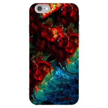 Picasee διαφανής θήκη σιλικόνης Apple iPhone 6/6S - Universe