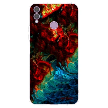 Picasee διαφανής θήκη σιλικόνης Honor 8X - Universe