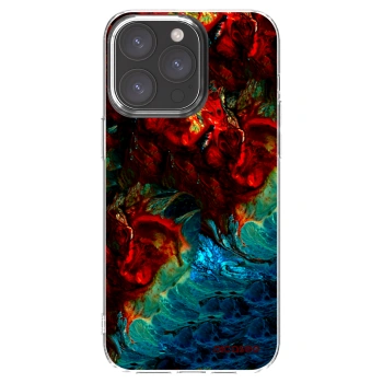 Picasee διαφανής θήκη σιλικόνης Apple iPhone 15 Pro Max - Universe