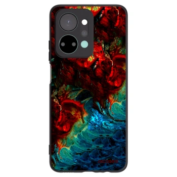 Picasee Μαύρη θήκη σιλικόνης για Honor X7a - Universe