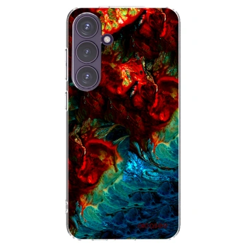 Picasee διαφανής θήκη σιλικόνης Samsung Galaxy S24+ S926B 5G - Universe