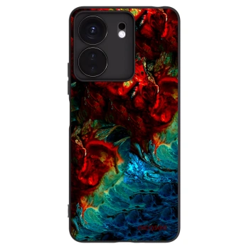 Picasee Μαύρη θήκη σιλικόνης για Xiaomi Redmi 13C 4G - Universe