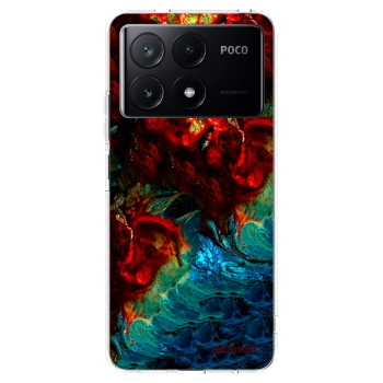 Picasee διαφανής θήκη σιλικόνης Xiaomi Poco X6 Pro - Universe