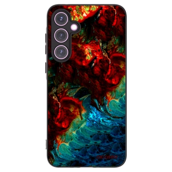 Picasee Μαύρη θήκη σιλικόνης για Samsung Galaxy A35 5G A356B - Universe