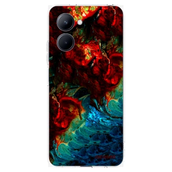 Picasee διαφανής θήκη σιλικόνης Realme C33 (2023) - Universe