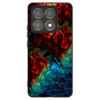Picasee Μαύρη θήκη σιλικόνης για Xiaomi 14T - Universe