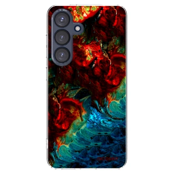 Picasee διαφανής θήκη σιλικόνης Samsung Galaxy S25 5G - Universe