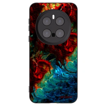 Picasee Μαύρη θήκη σιλικόνης για Honor Magic7 Pro 5G - Universe