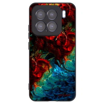 Picasee Μαύρη θήκη σιλικόνης για Xiaomi 15 - Universe