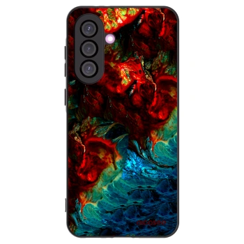 Picasee Μαύρη θήκη σιλικόνης για Samsung Galaxy A36 5G - Universe