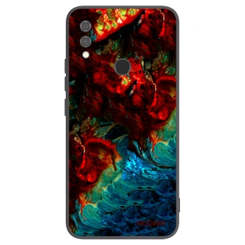 Picasee Μαύρη θήκη σιλικόνης για Xiaomi Redmi Note 7 - Universe