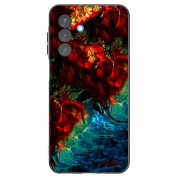 Picasee Μαύρη θήκη σιλικόνης για Samsung Galaxy A17 5G - Universe