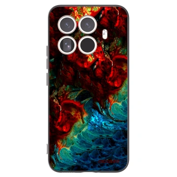 Picasee Μαύρη θήκη σιλικόνης για Xiaomi 15T Pro - Universe