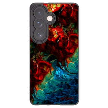 Picasee Μαύρη θήκη σιλικόνης για Samsung Galaxy S26 - Universe