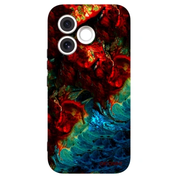 Picasee Μαύρη θήκη σιλικόνης για Honor 600 Lite - Universe