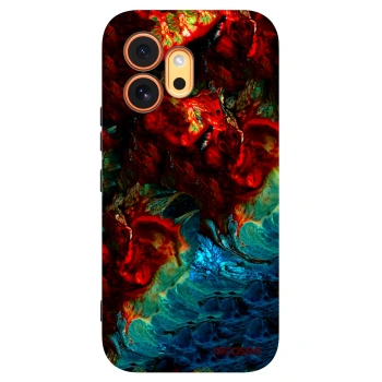 Picasee Μαύρη θήκη σιλικόνης για Honor 600 - Universe