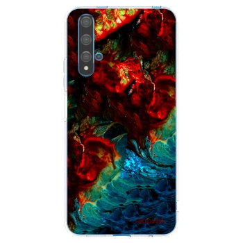 Picasee διαφανής θήκη σιλικόνης Huawei Nova 5T - Universe