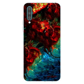 Picasee διαφανής θήκη σιλικόνης Samsung Galaxy A30s A307F - Universe