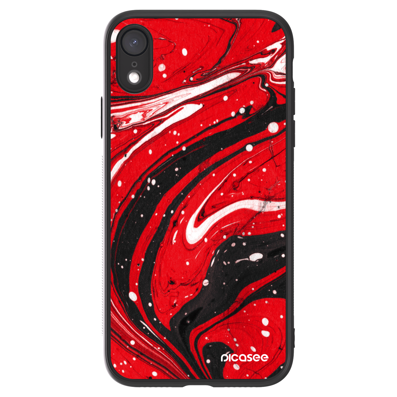 Picasee ULTIMATE CASE για Apple iPhone XR - Red black