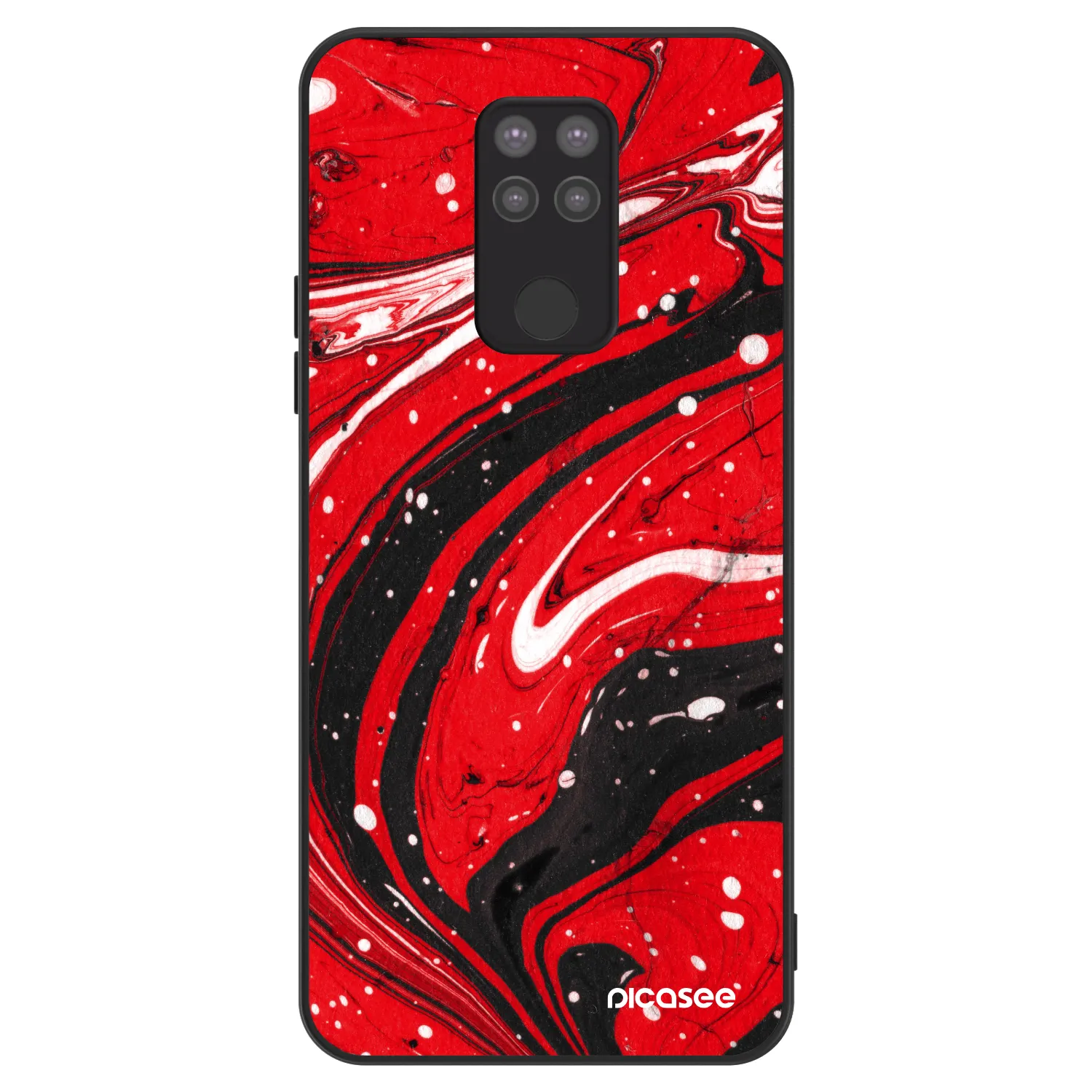 Picasee ULTIMATE CASE για Xiaomi Redmi Note 9 - Red black
