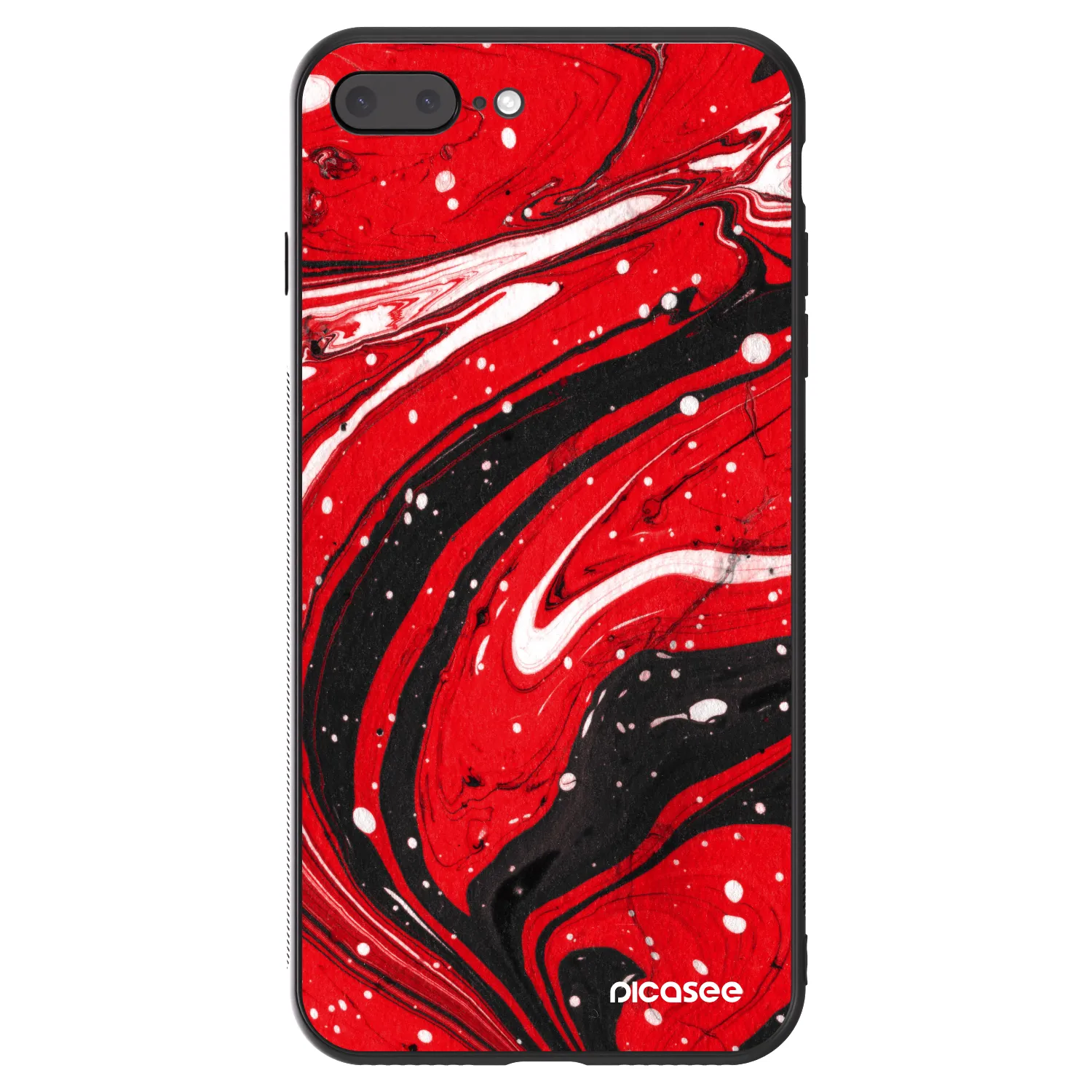 Picasee ULTIMATE CASE για Apple iPhone 7 Plus - Red black