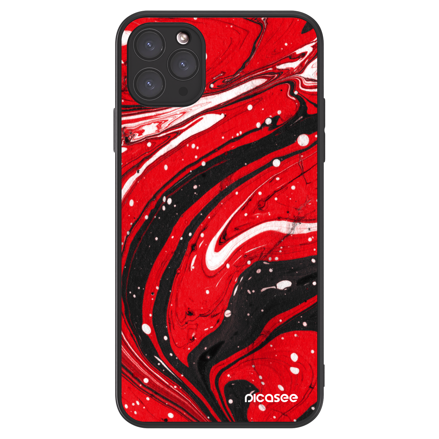Picasee ULTIMATE CASE για Apple iPhone 11 Pro Max - Red black
