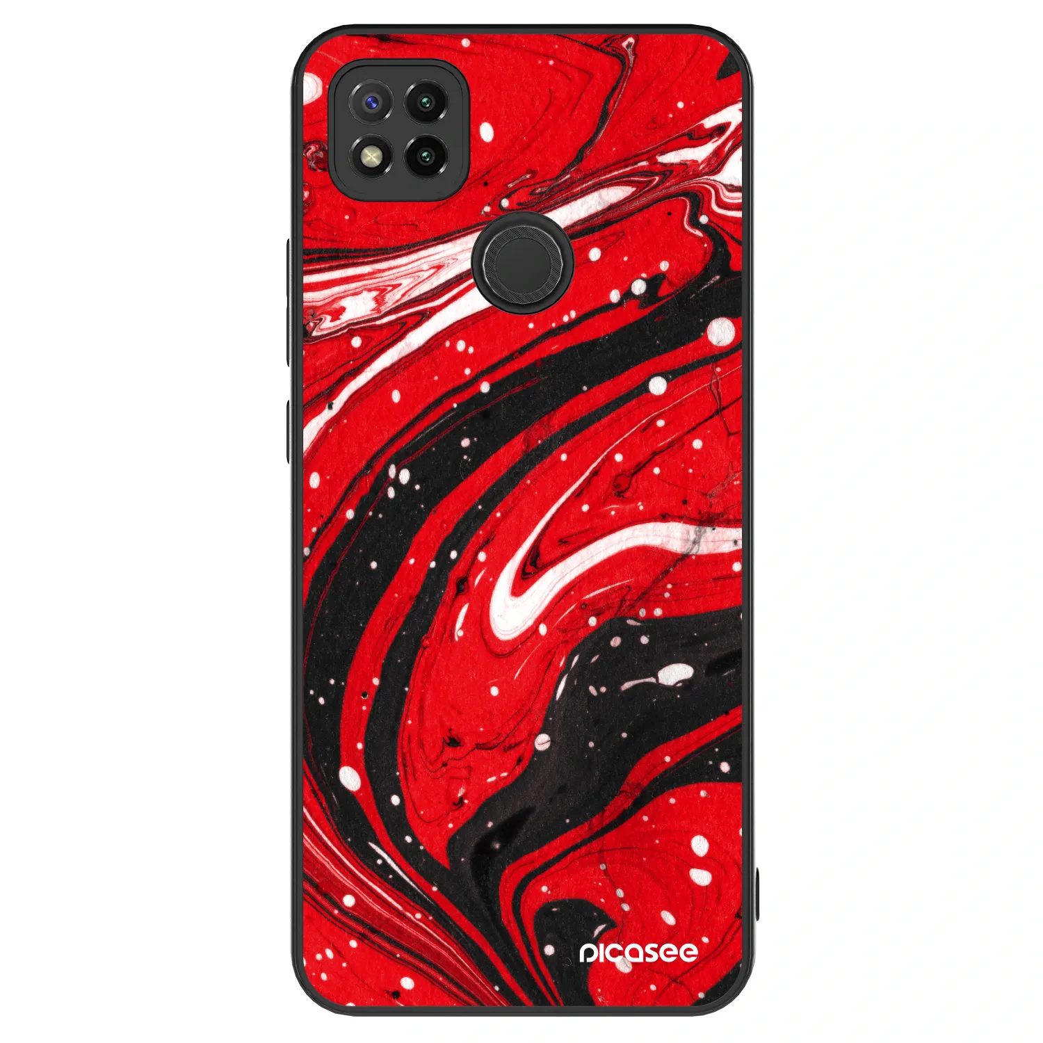 Picasee ULTIMATE CASE για Xiaomi Redmi 9C - Red black