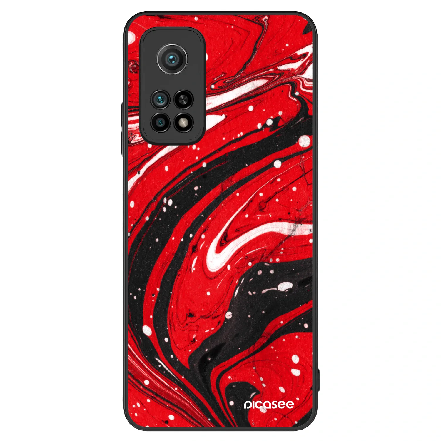 Picasee ULTIMATE CASE για Xiaomi Mi 10T Pro - Red black