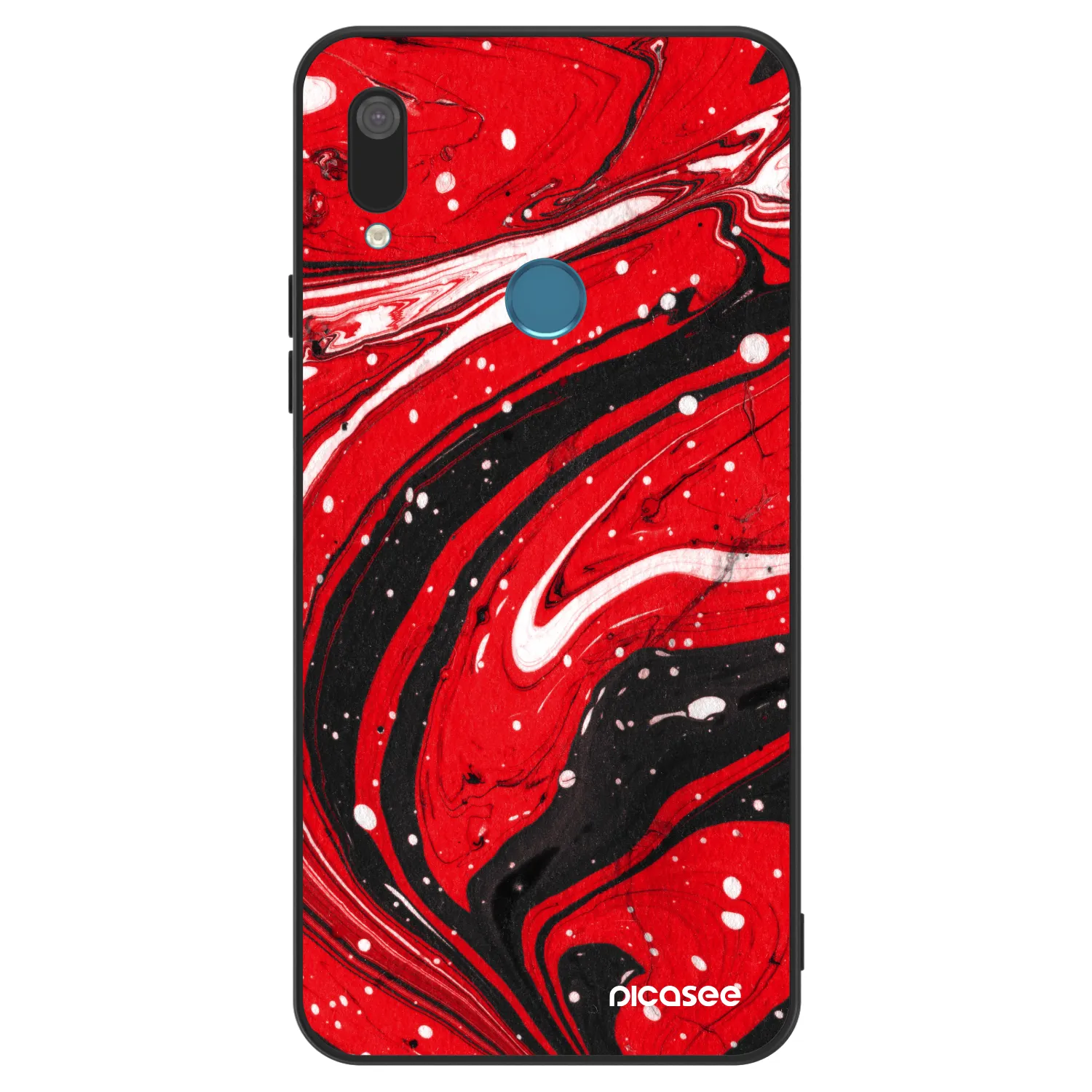 Picasee ULTIMATE CASE για Huawei Y7 2019 - Red black