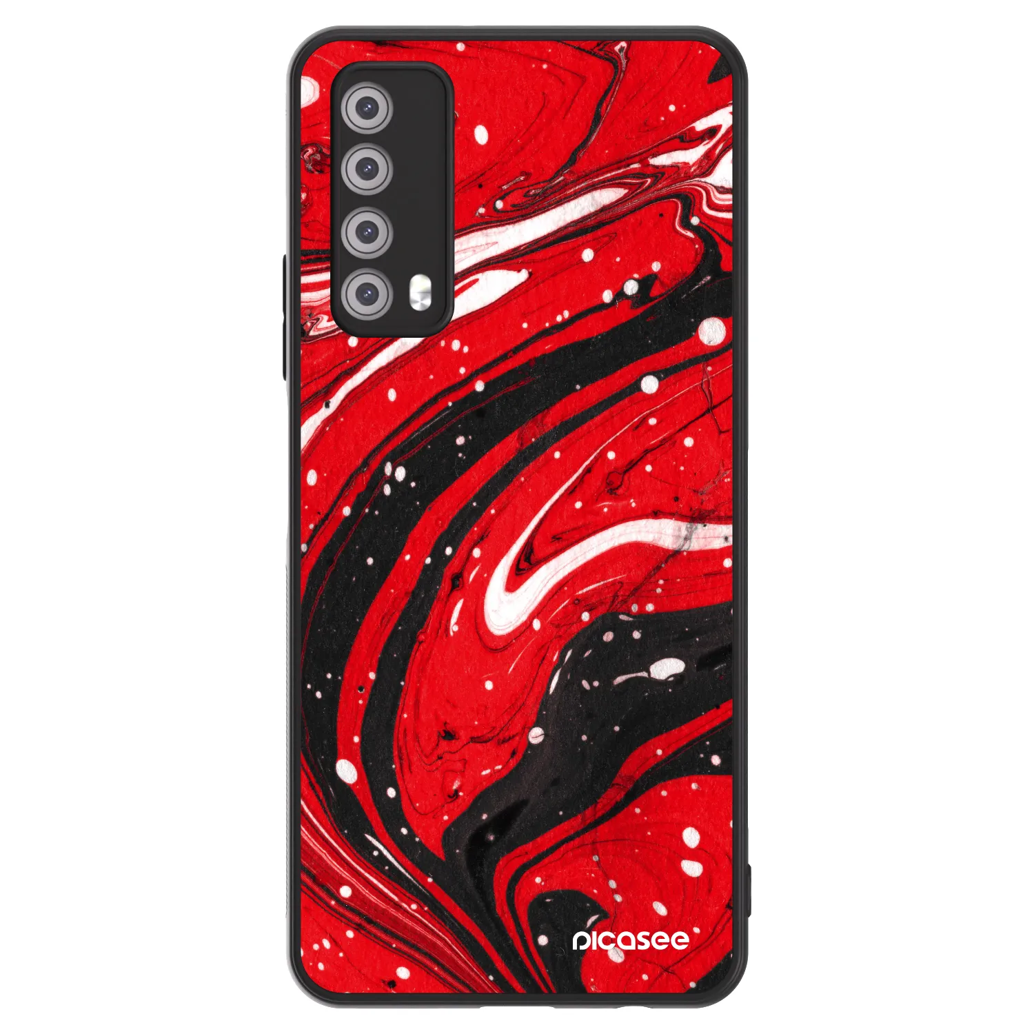 Picasee ULTIMATE CASE για Huawei P Smart 2021 - Red black