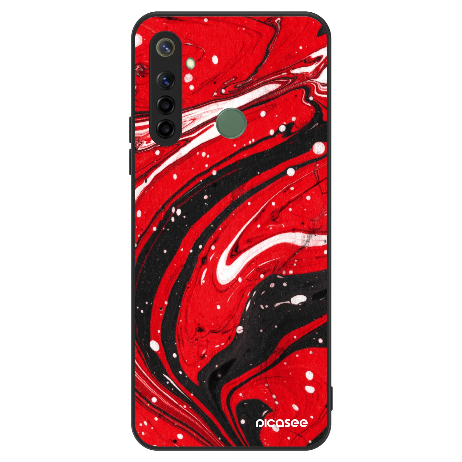 Picasee ULTIMATE CASE για Realme 6i - Red black