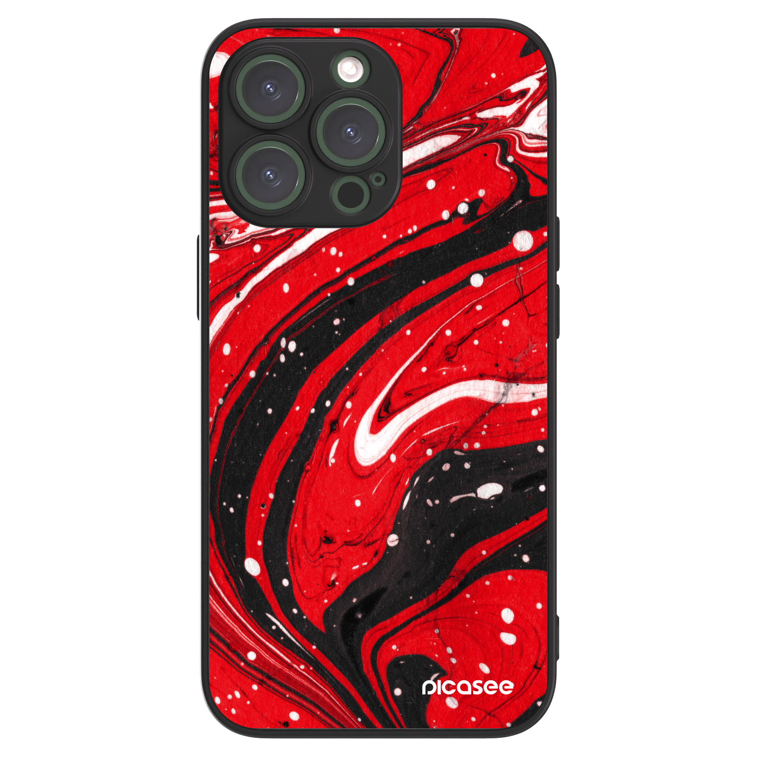 Picasee ULTIMATE CASE για Apple iPhone 13 Pro - Red black