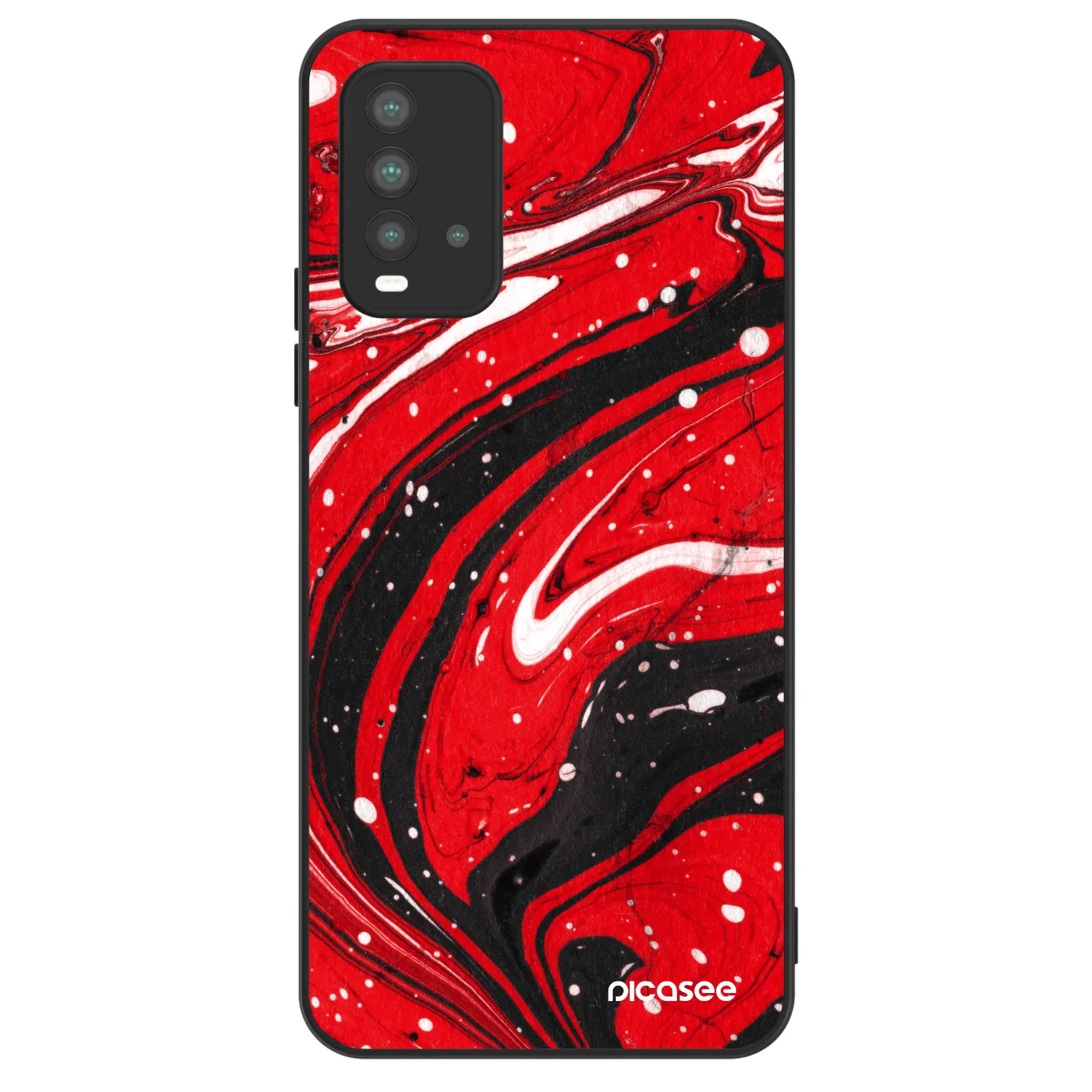 Picasee ULTIMATE CASE για Xiaomi Redmi 9T - Red black