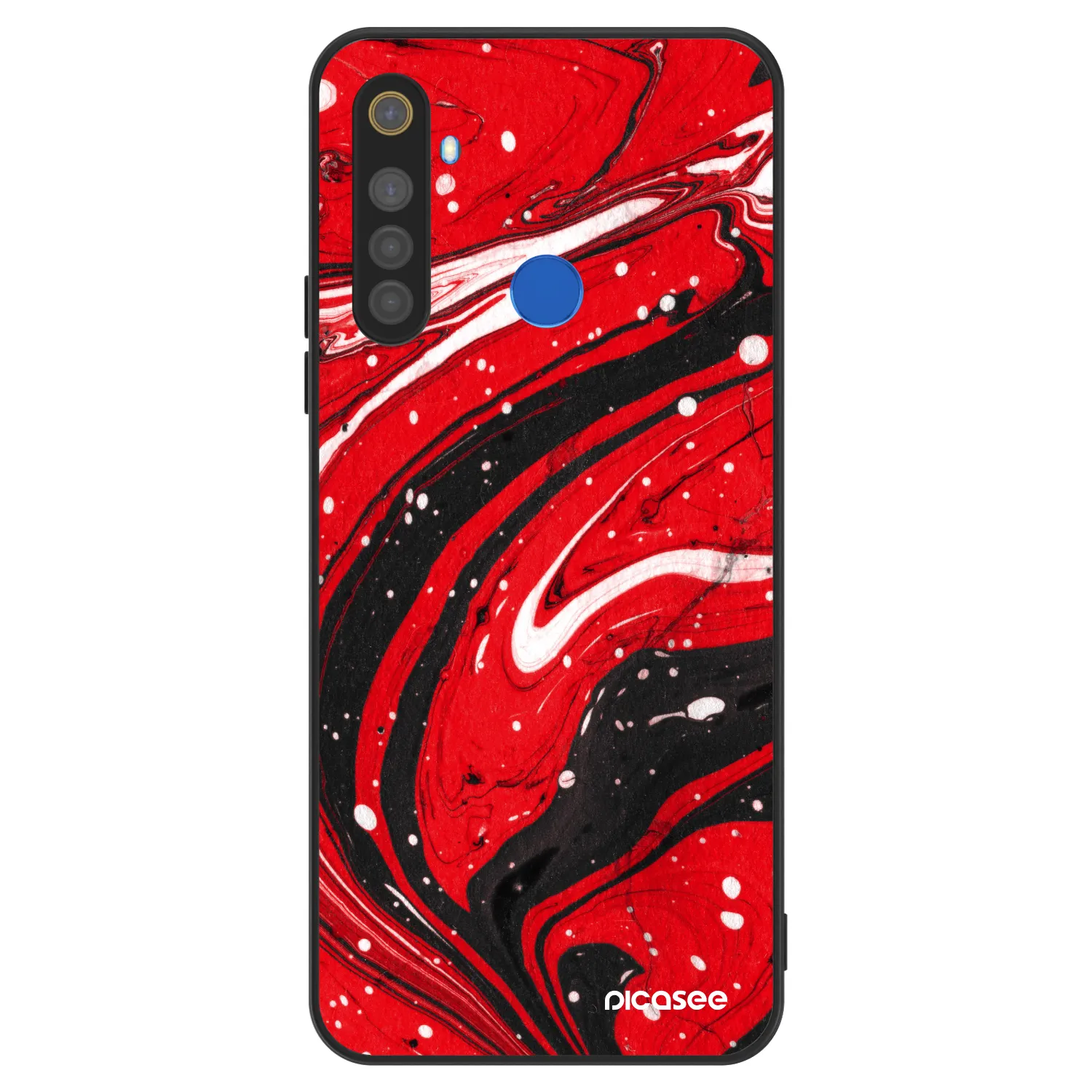 Picasee ULTIMATE CASE για Realme 5 - Red black