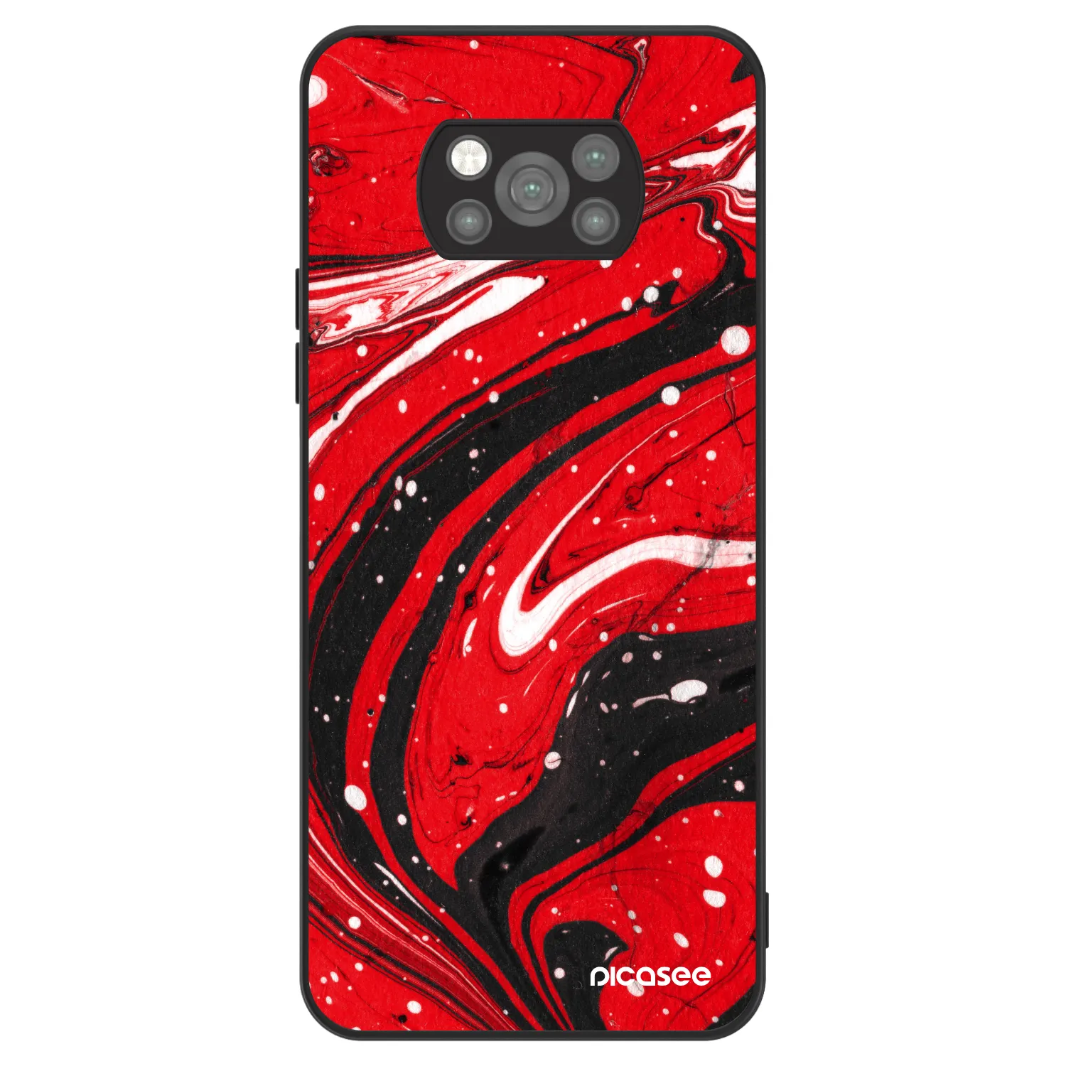 Picasee ULTIMATE CASE για Xiaomi Poco X3 Pro - Red black