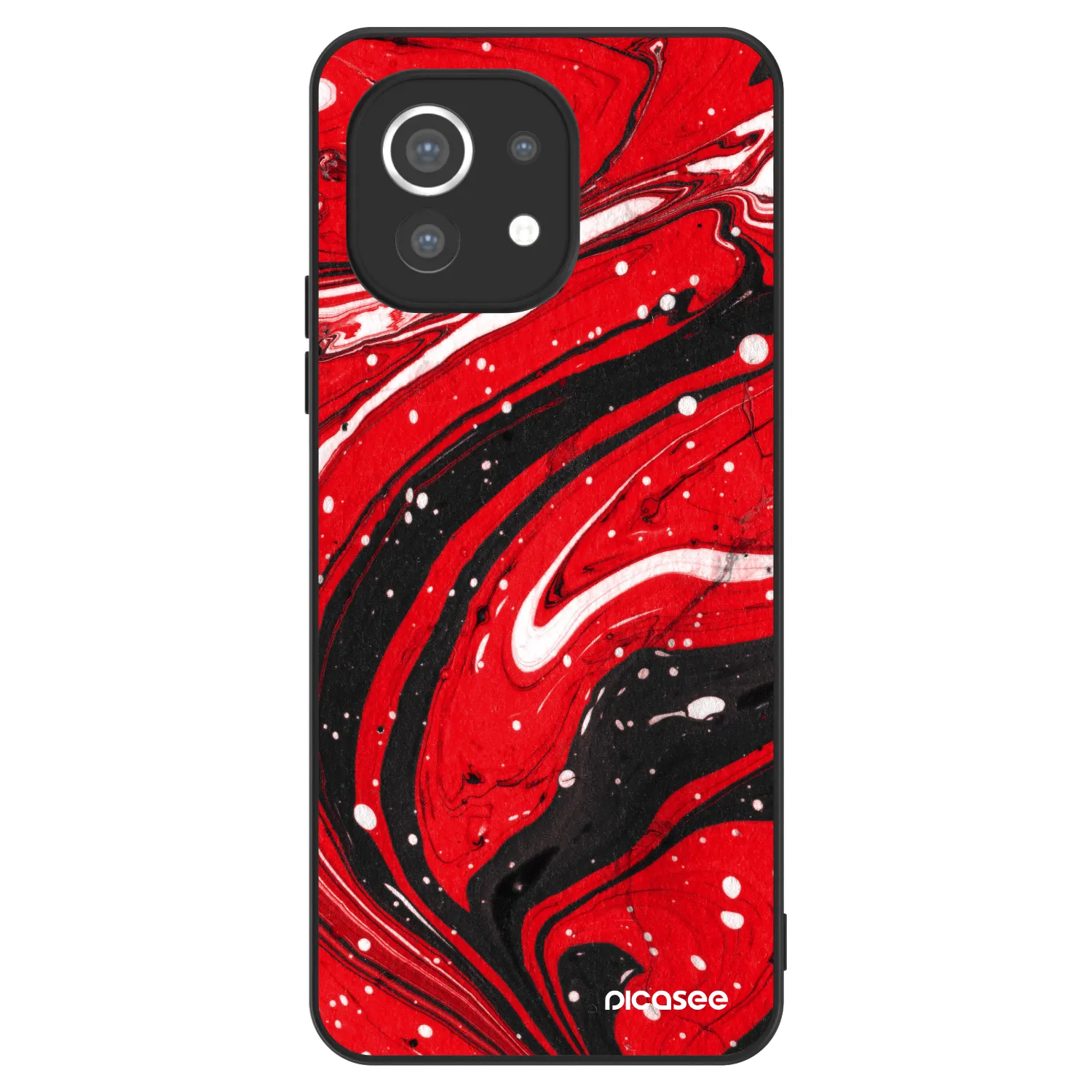 Picasee ULTIMATE CASE για Xiaomi Mi 11 - Red black