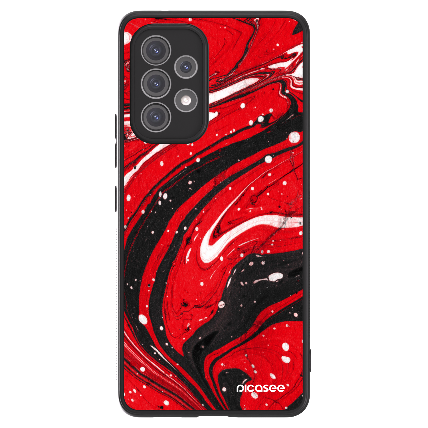 Picasee ULTIMATE CASE για Samsung Galaxy A52s 5G A528B - Red black