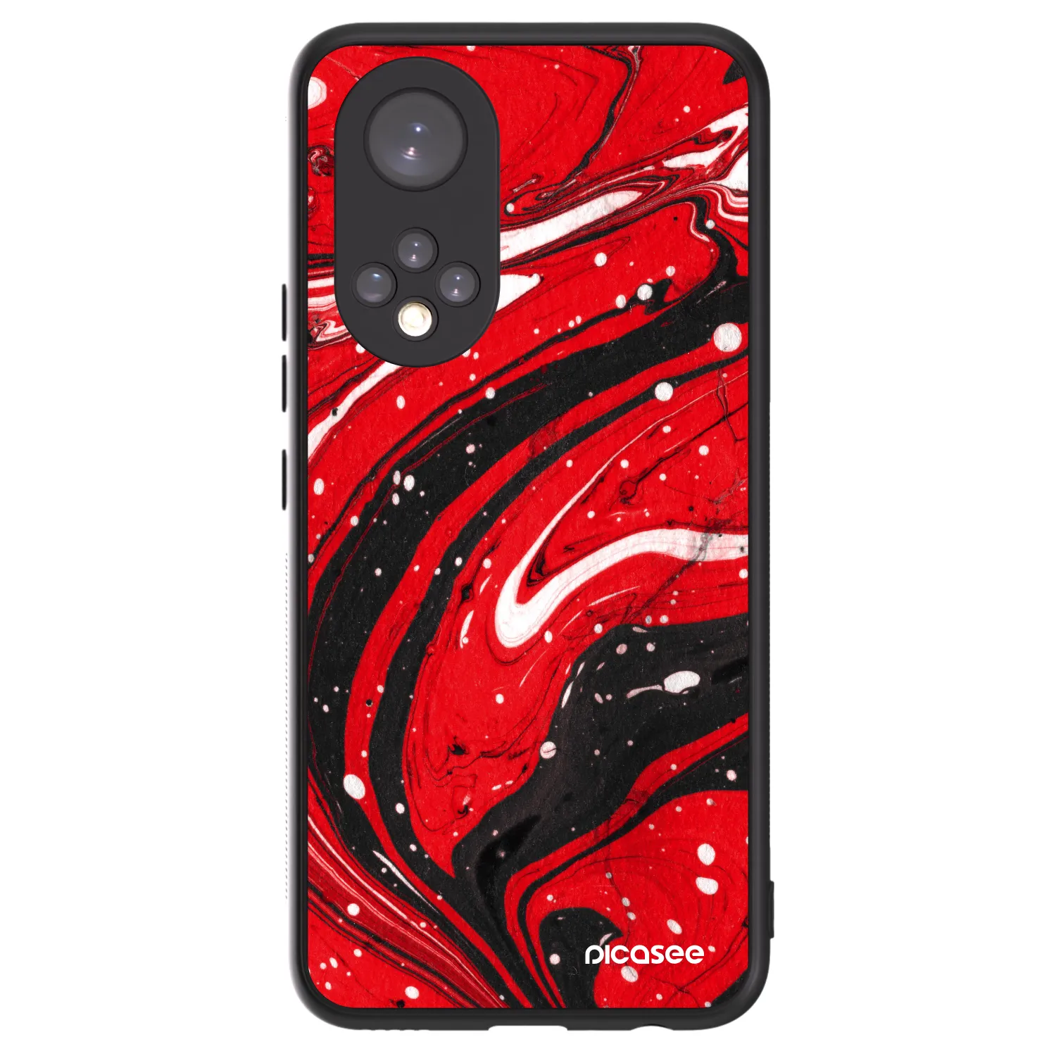 Picasee ULTIMATE CASE για Honor 50 5G - Red black