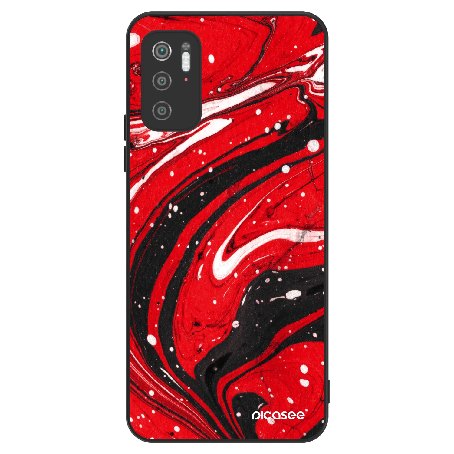 Picasee ULTIMATE CASE για Xiaomi Poco M3 Pro 5G - Red black