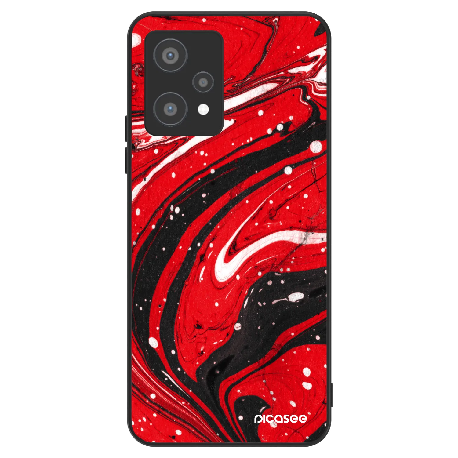 Picasee ULTIMATE CASE για Realme 9 Pro 5G - Red black