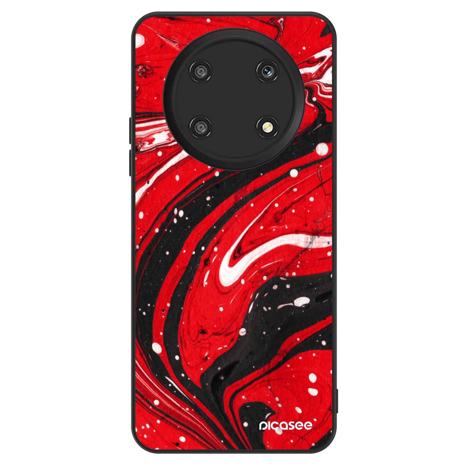 Picasee ULTIMATE CASE για Honor Magic4 Lite 5G - Red black