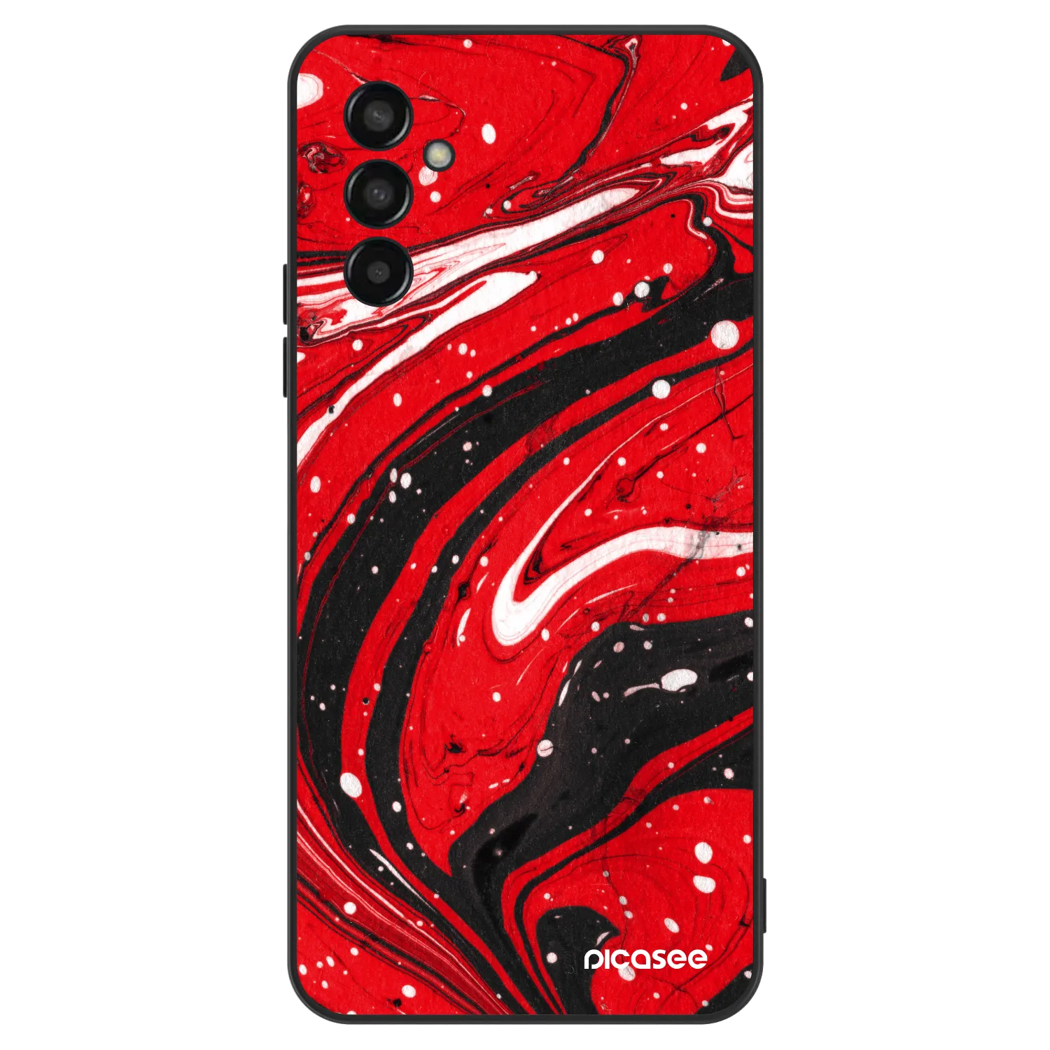 Picasee ULTIMATE CASE για Samsung Galaxy M13 M135F - Red black