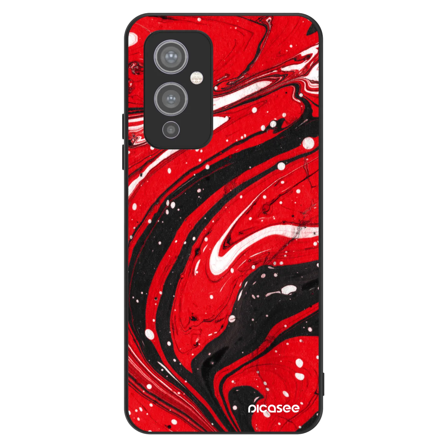 Picasee ULTIMATE CASE για OnePlus 9 - Red black
