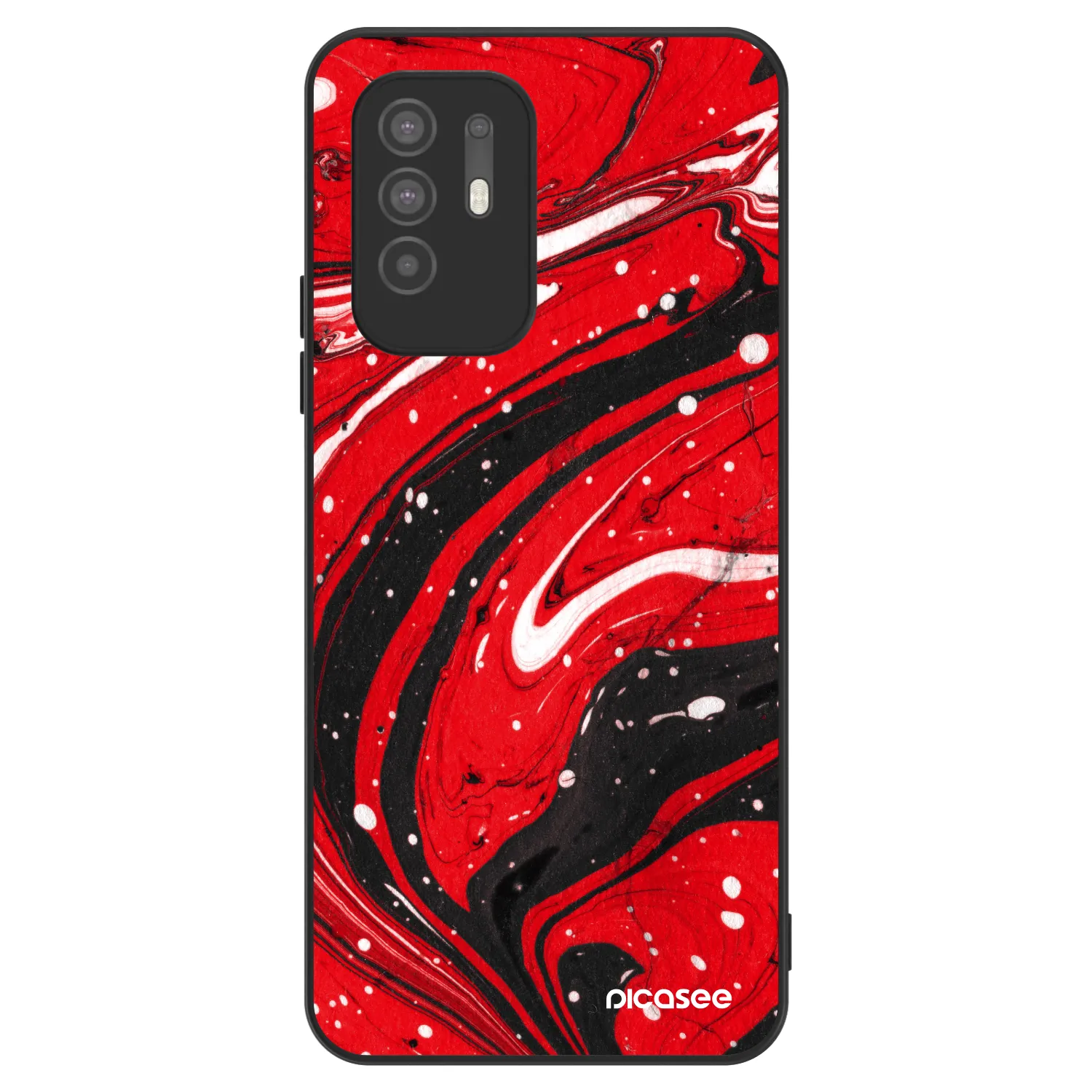 Picasee ULTIMATE CASE για OPPO A94 5G - Red black